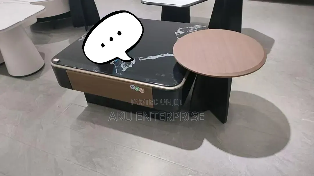 Marble Coffee, Centre Table With Drawer Storage