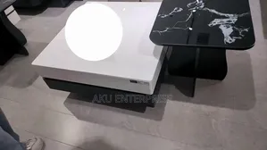 Marble Coffee, Centre Table With Drawer Storage