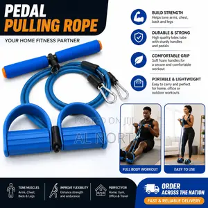 Pedal Pulling Rope – Resistance Exercise Band – Blue