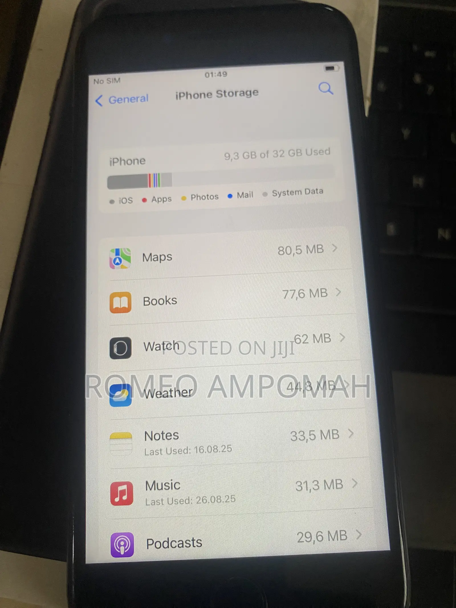 Apple iPhone 7 32 GB Black