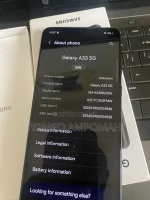 Samsung Galaxy A33 5G 128 GB Black