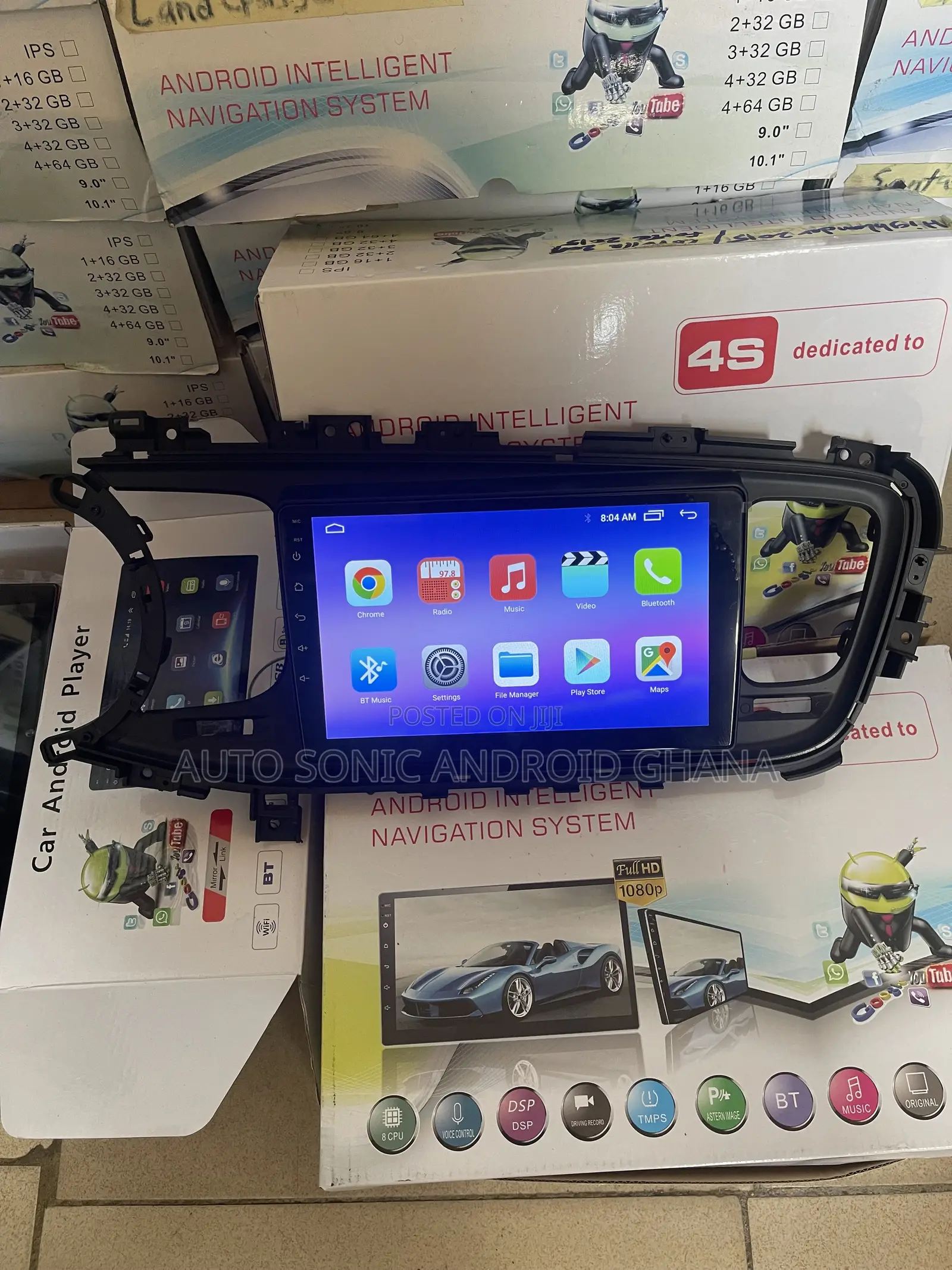 Kia Optima 2015 Android Infotainment Upgrade Screen 9”