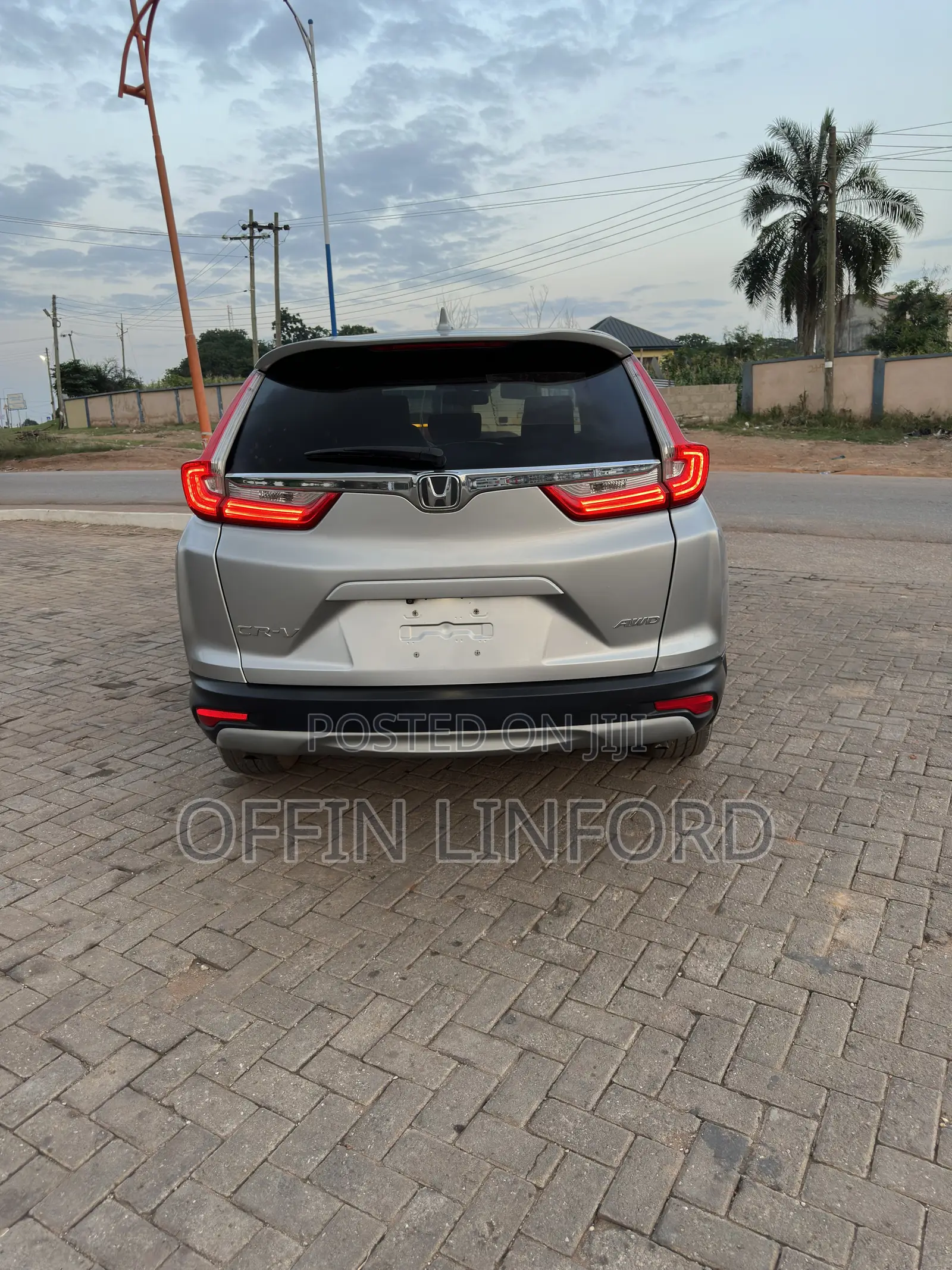 Honda CR-V EX-L AWD 2018 Silver