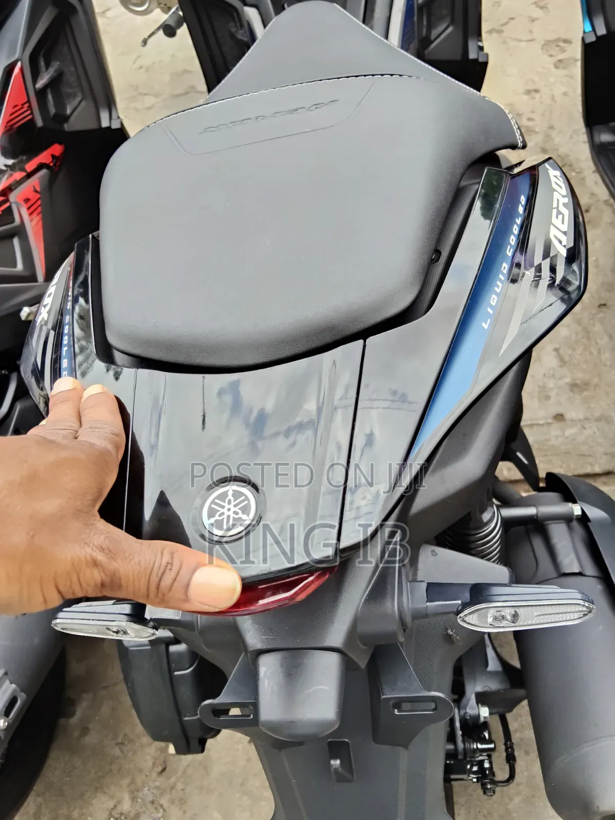 New Yamaha Aerox 2026 Blue