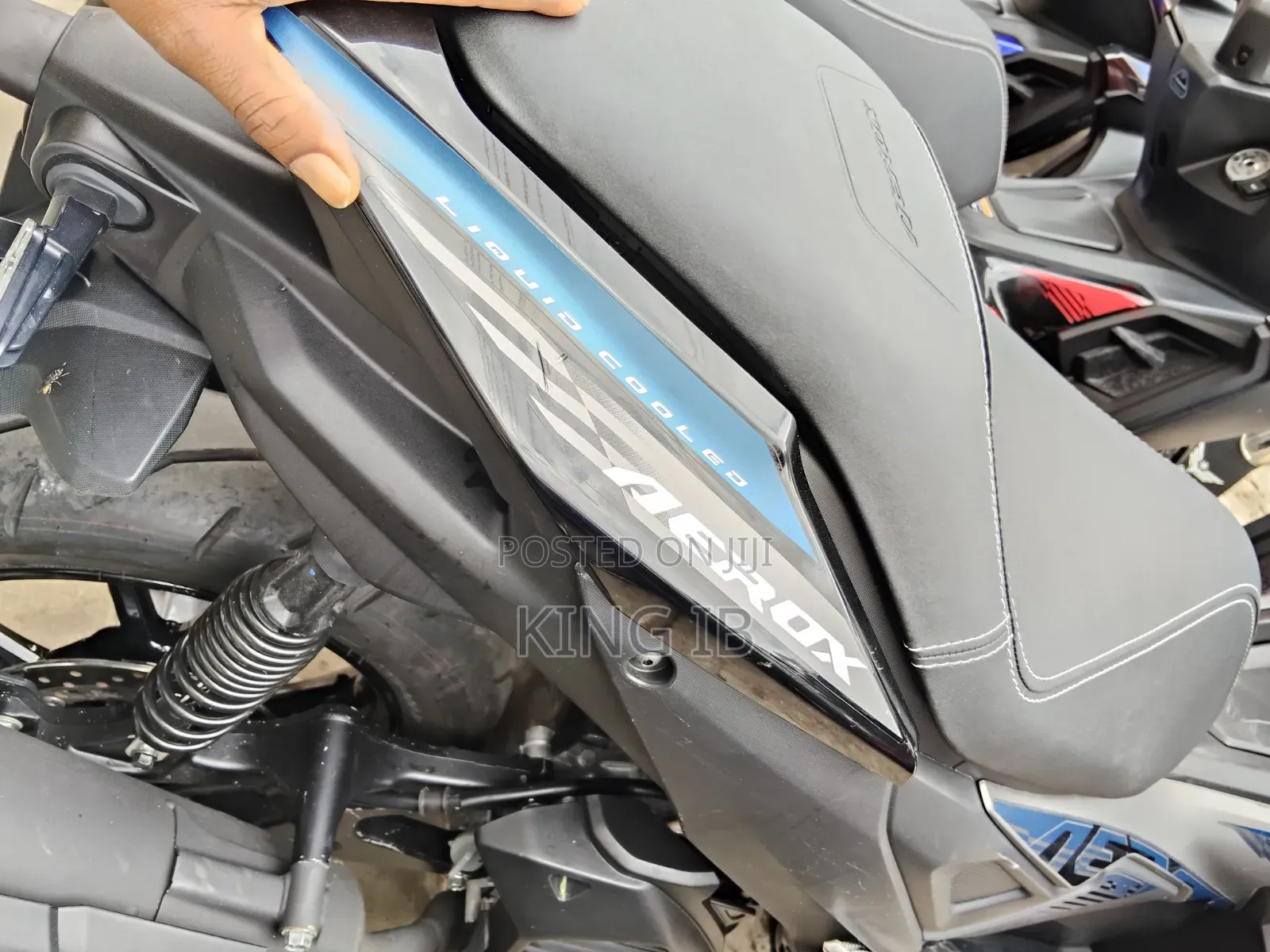 New Yamaha Aerox 2026 Blue