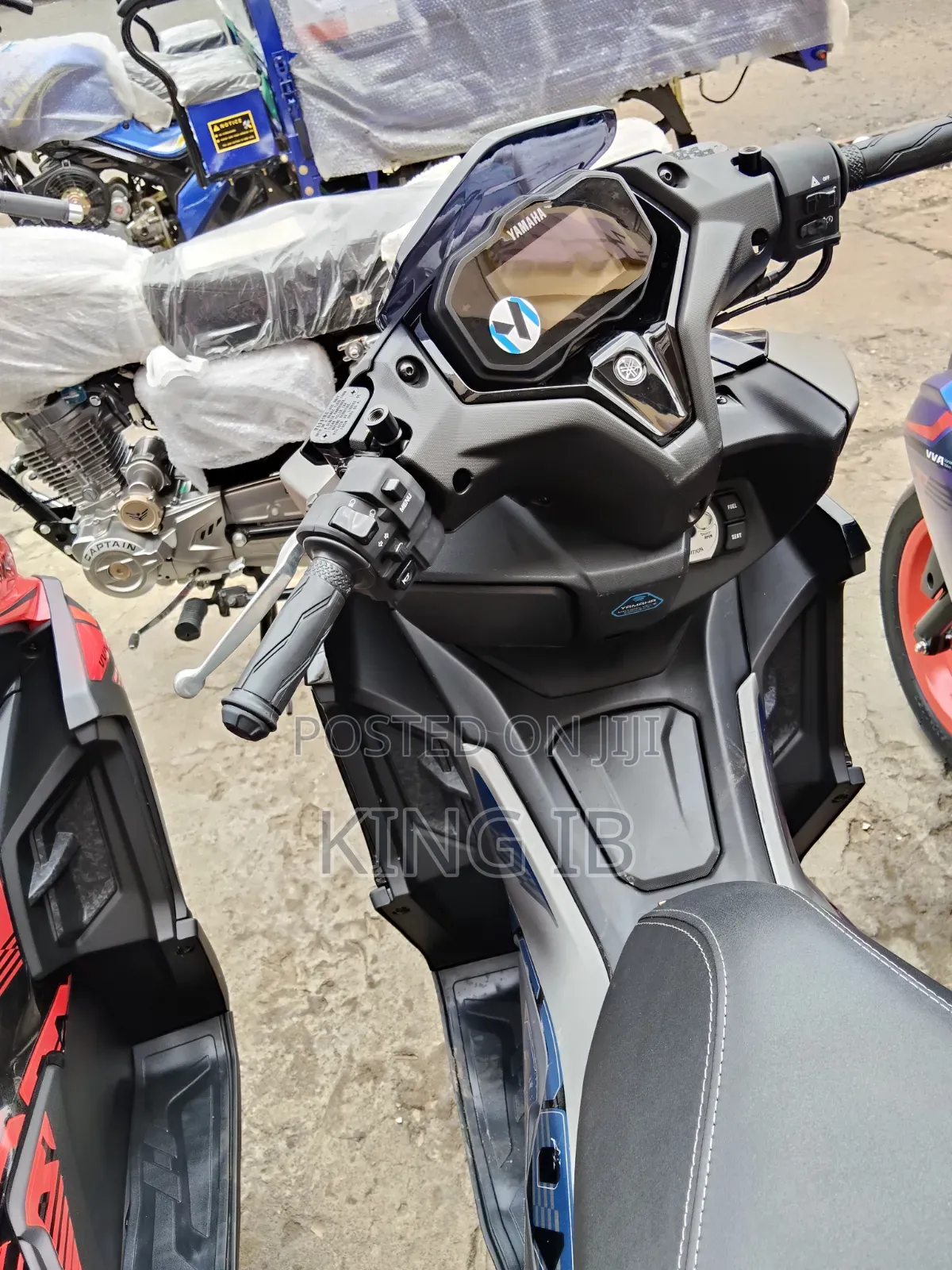 New Yamaha Aerox 2026 Blue