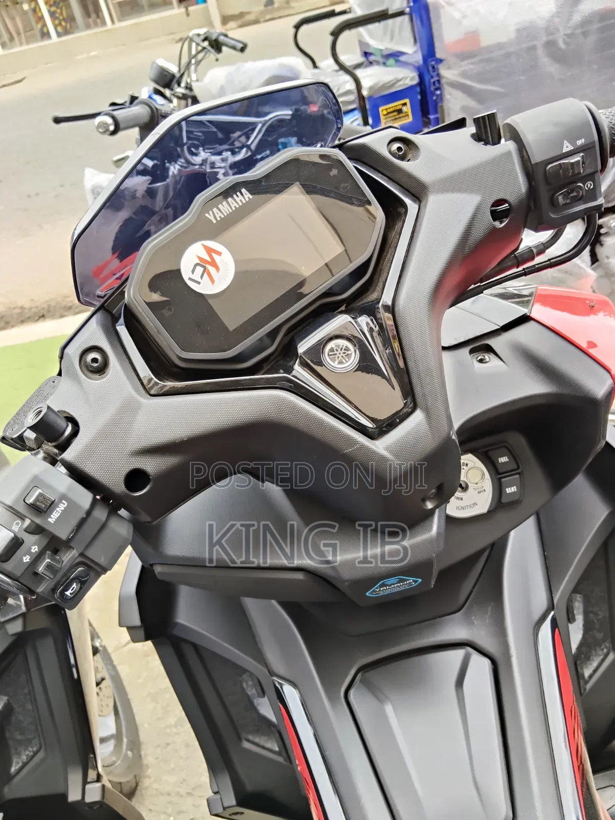 New Yamaha Aerox 2026 Blue