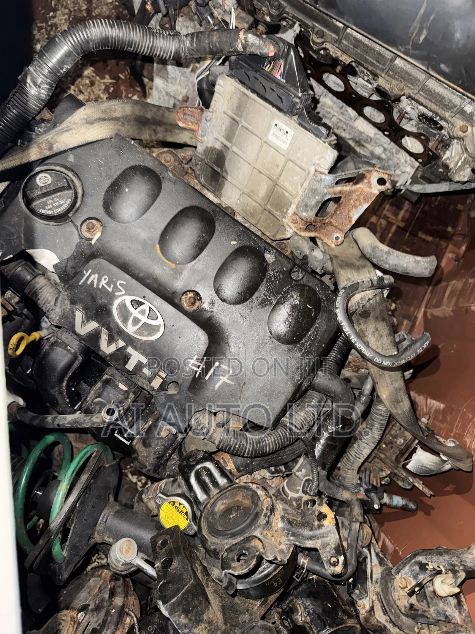99-19 Toyota Yaris 1.5 1nz-Fe Engine Complete