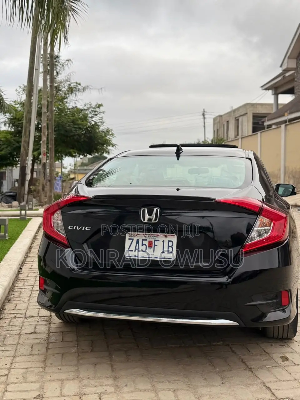 Honda Civic EX Sedan 2020 Black