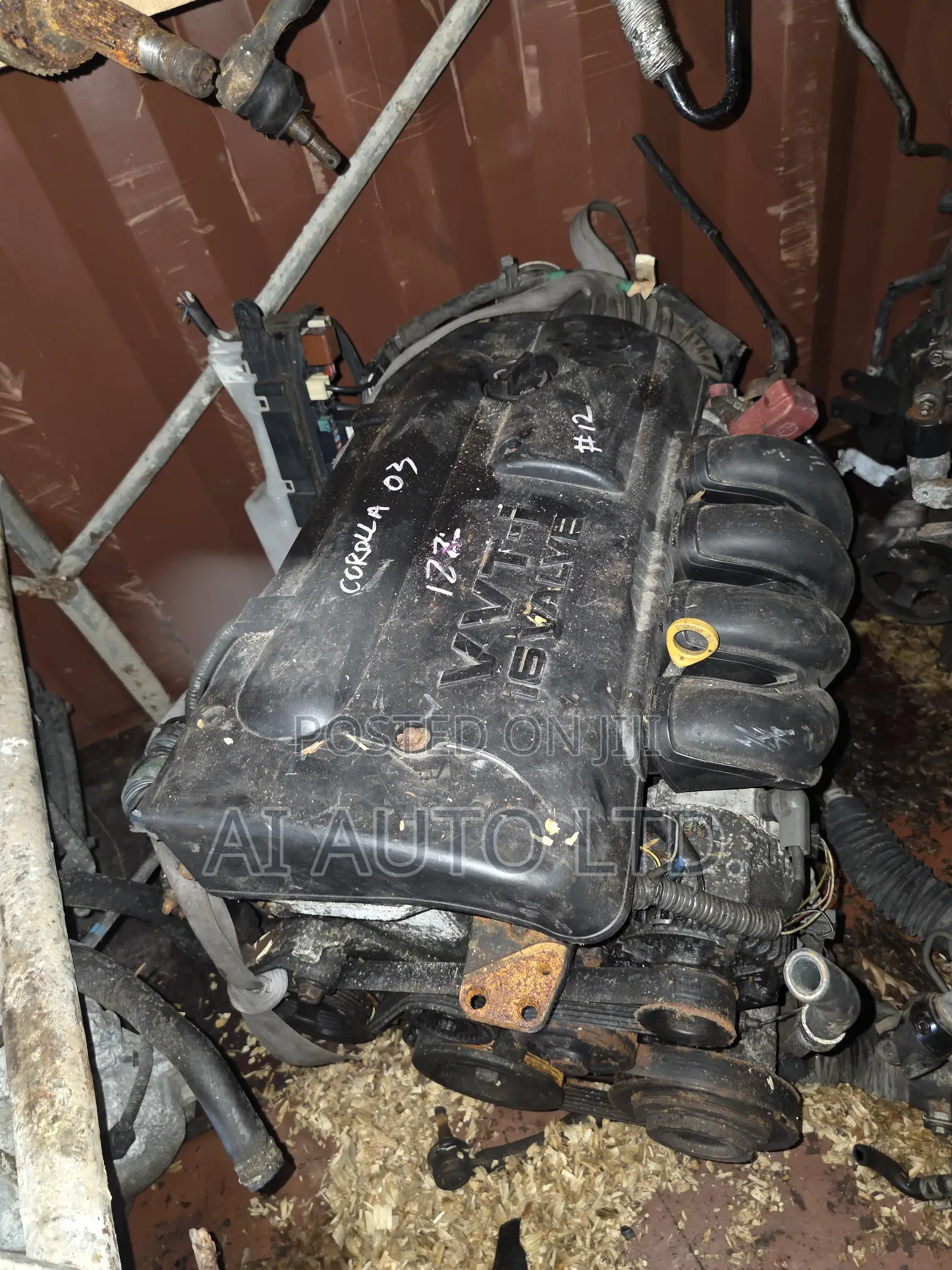 03 - 08 Toyota Corolla 1.8l1zz-Fe Engine and Transmission Complete