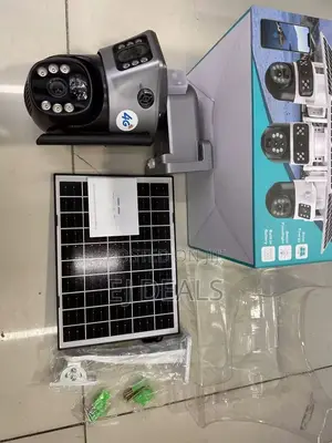 Dual Lens CCTV Solar Camera Supports SIM Card