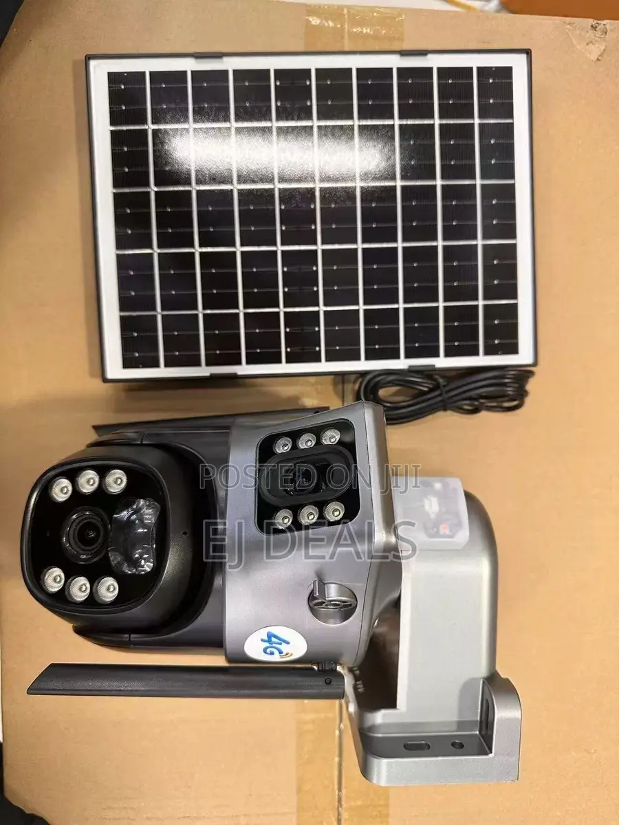 Solar Camera Dual Lens Waterproof and 4G