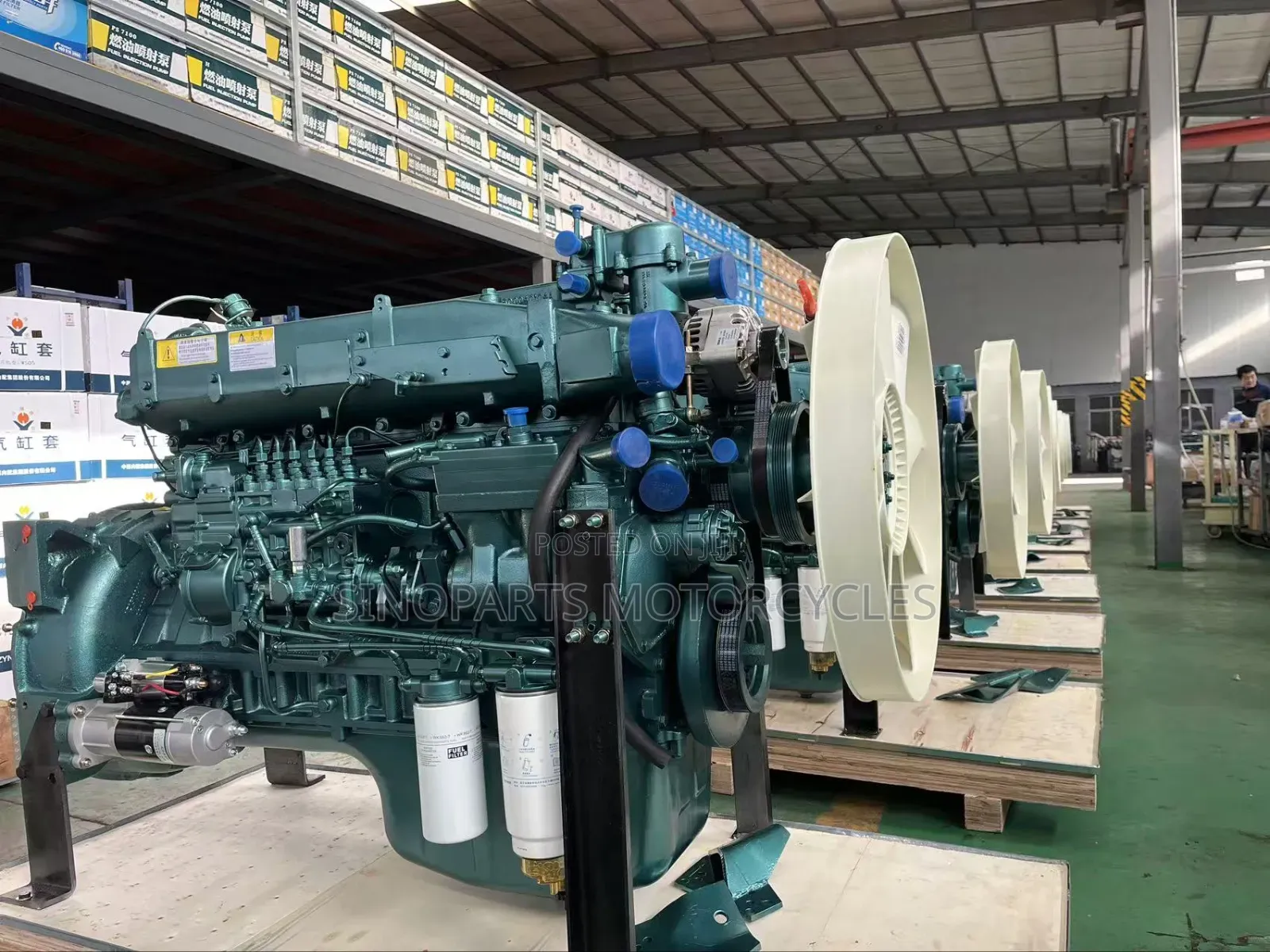 Brand New HOWO 371HP WD615.47 Diesel Engine – HOWO/Shacman
