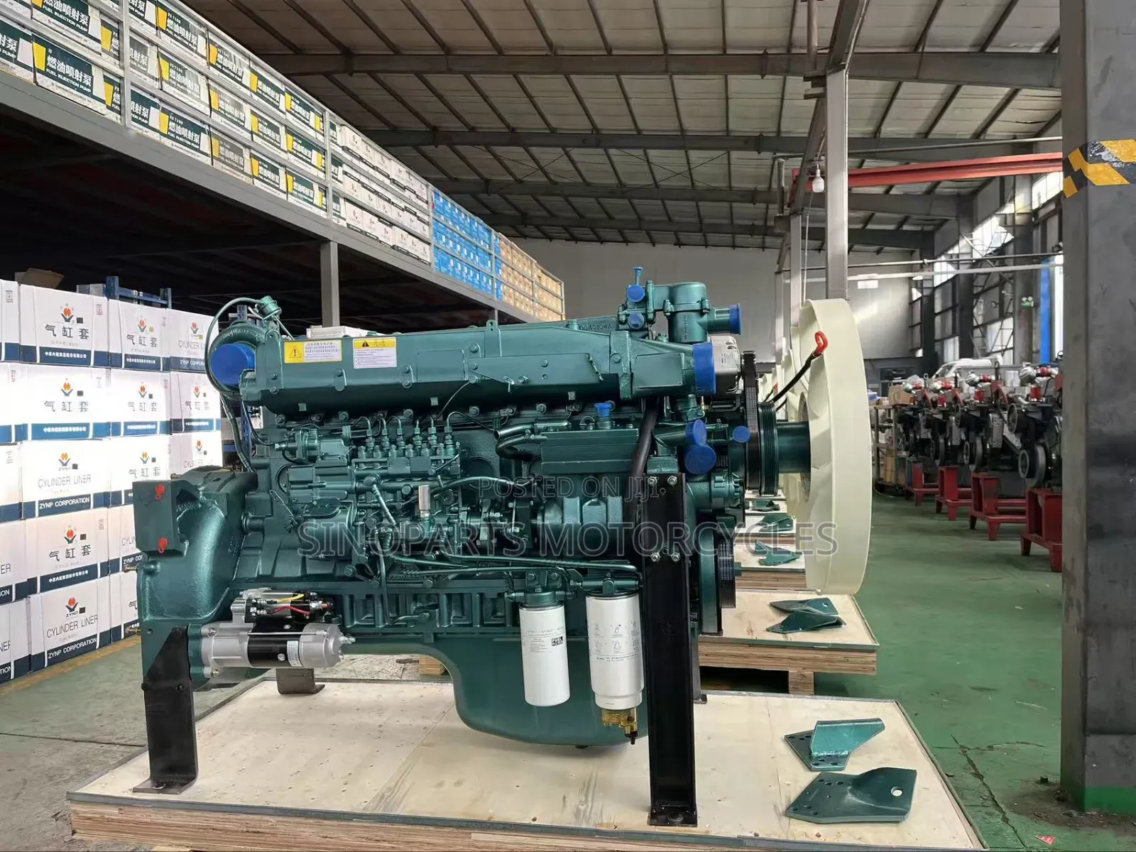 Brand New HOWO 371HP WD615.47 Diesel Engine – HOWO/Shacman