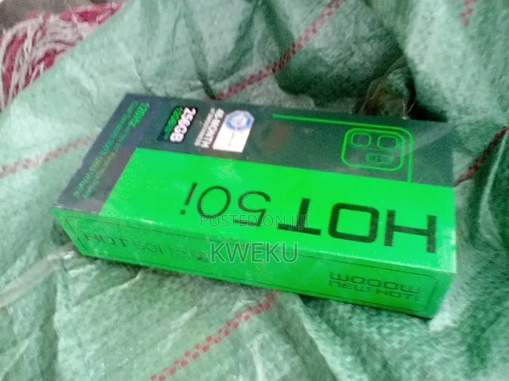 New Infinix Hot 50i 256 GB Gold