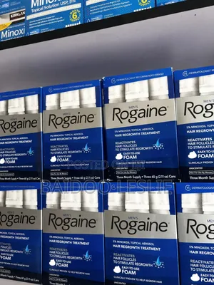Rogaine Foam Box Minoxidil