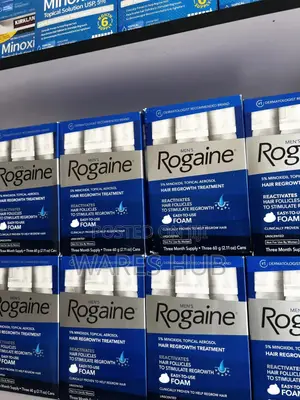 Rogaine Foam Box Minoxidil