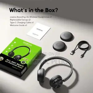 Oraimo BoomPop Air Lightweight on-Ear Wireless Headphones