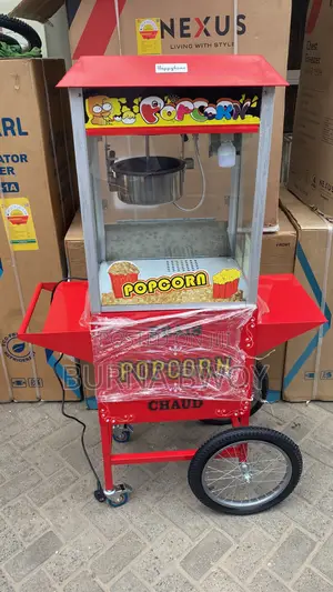 Foreign Popcorn Machine