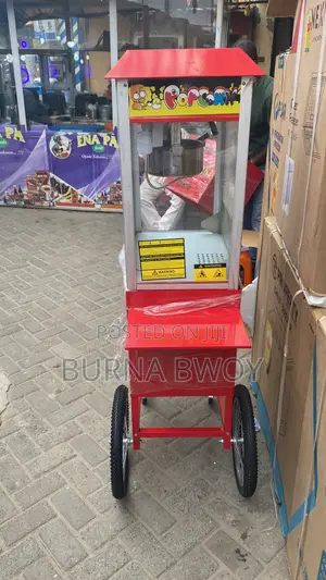 Foreign Popcorn Machine