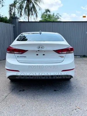 Hyundai Elantra Limited Sedan FWD (2.0L 4cyl 6A) 2017 White