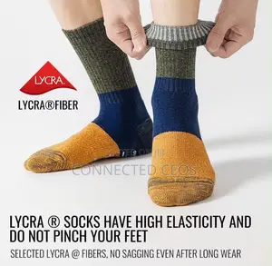 5 PCS Business/Waterproof With Anti Sweat Sports Non Slip Cushion Sock