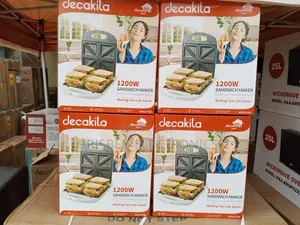 Decakila 4 Slice Durable Sandwich Maker