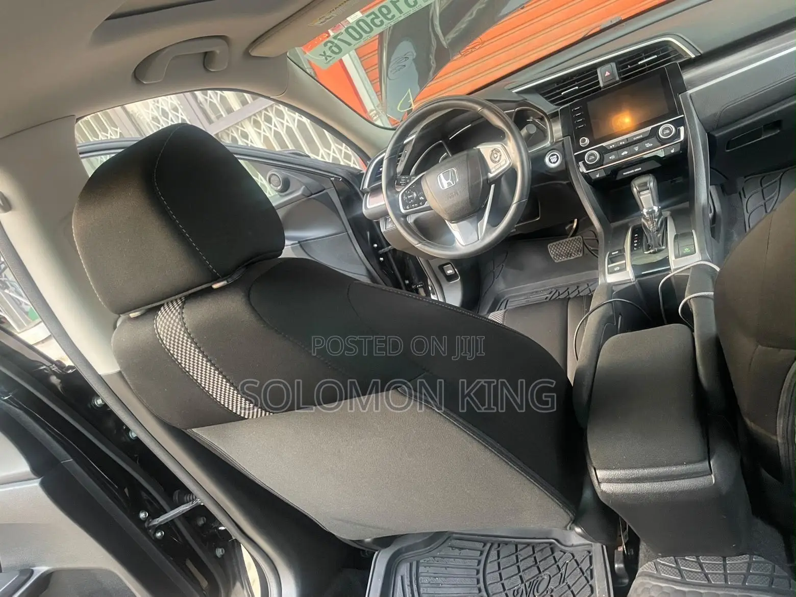 Honda Civic LX Sedan 2020 Black