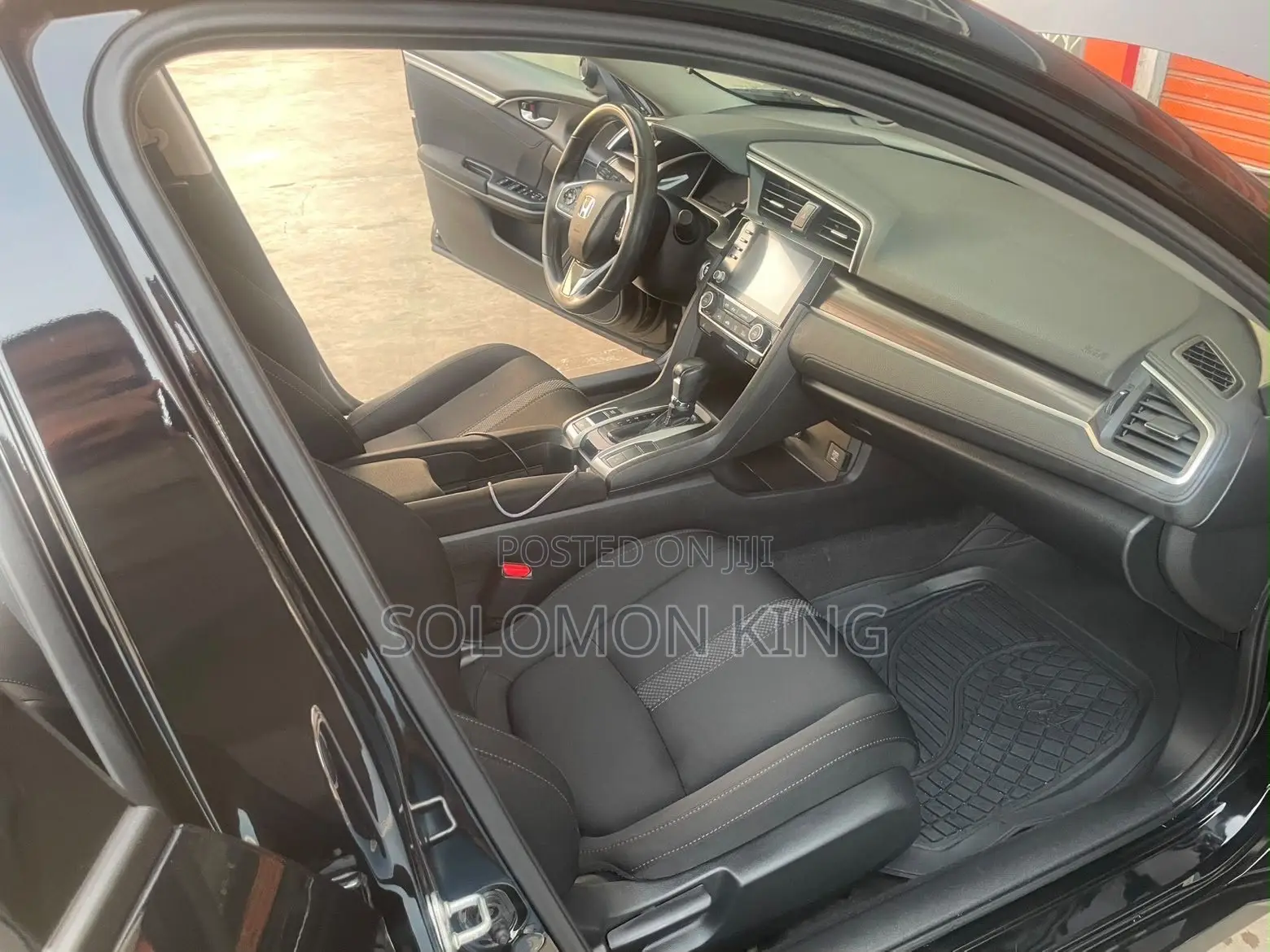 Honda Civic LX Sedan 2020 Black