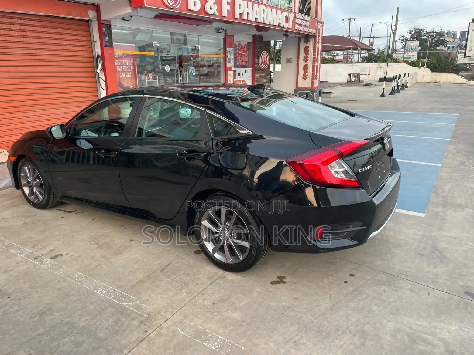 Honda Civic LX Sedan 2020 Black