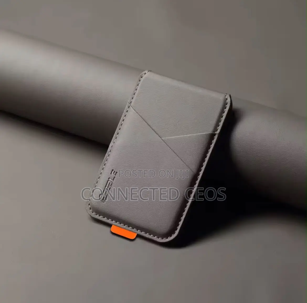 Premium Magnetic Card Holder,with Magnetic Wireles Charging Smartphone