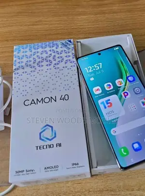 New Tecno Camon 40 Pro 5G 256 GB Gray