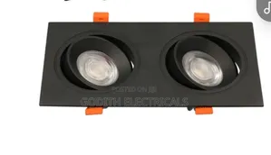 Double Head Spotlight Fixture Complete Tricolor