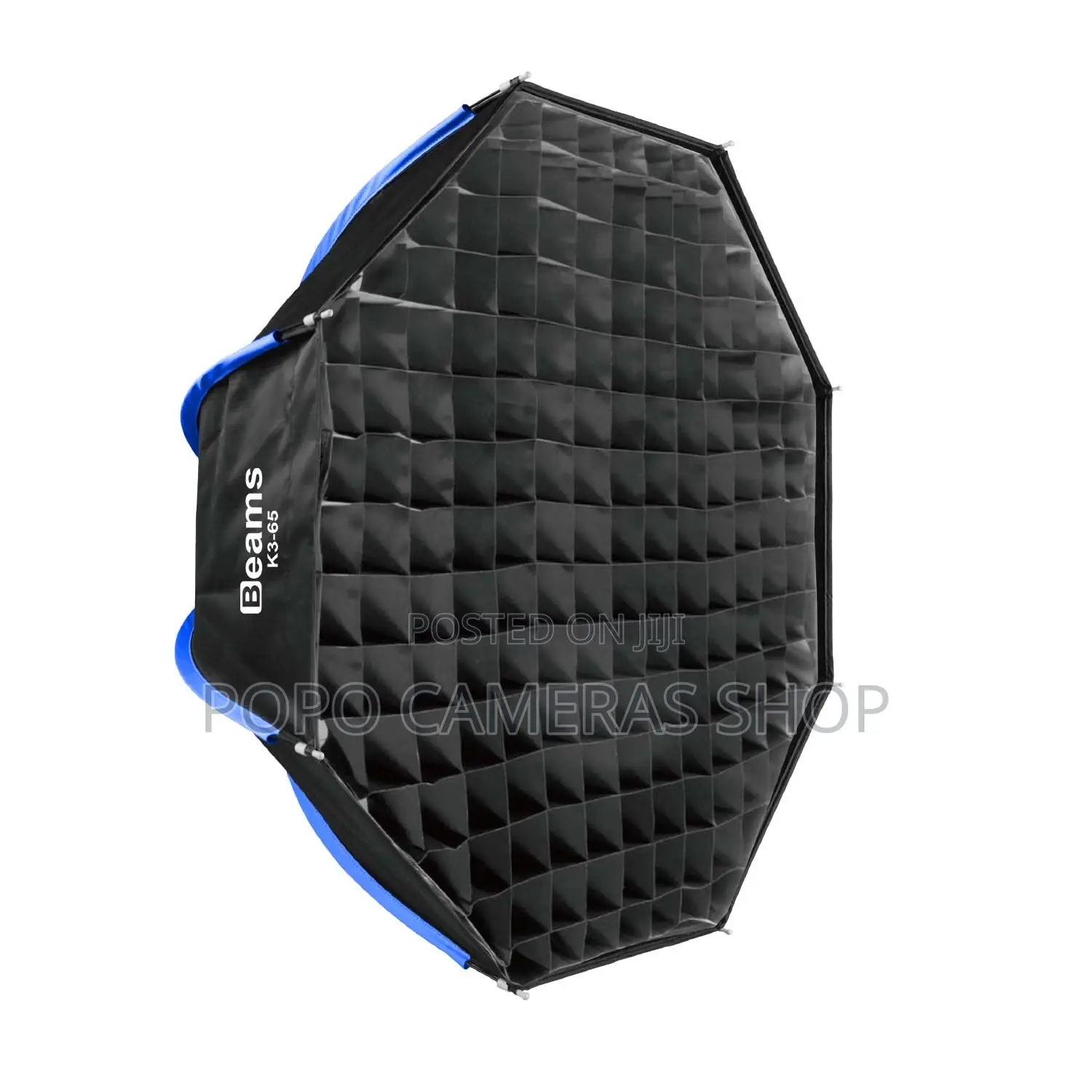 Beams Rapid Open Softbox + Double Diffuser+ Grid + Bowens Mount