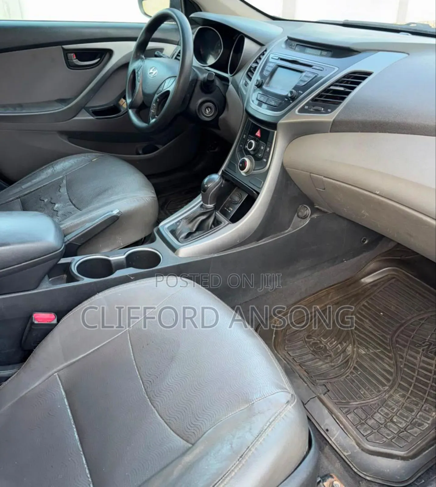 Hyundai Elantra Limited 4dr Sedan (1.8L 4cyl 6A) 2015 Silver