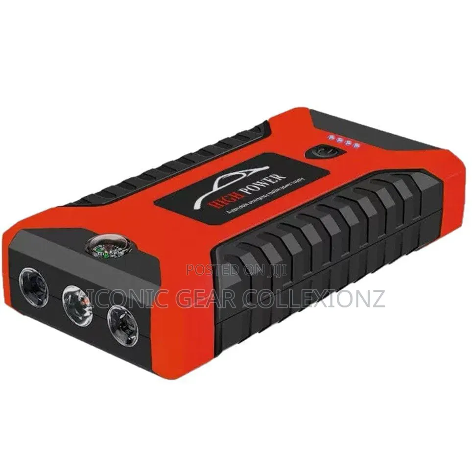 Multi-Function Car Jumper Pack With Tyre Inflator
