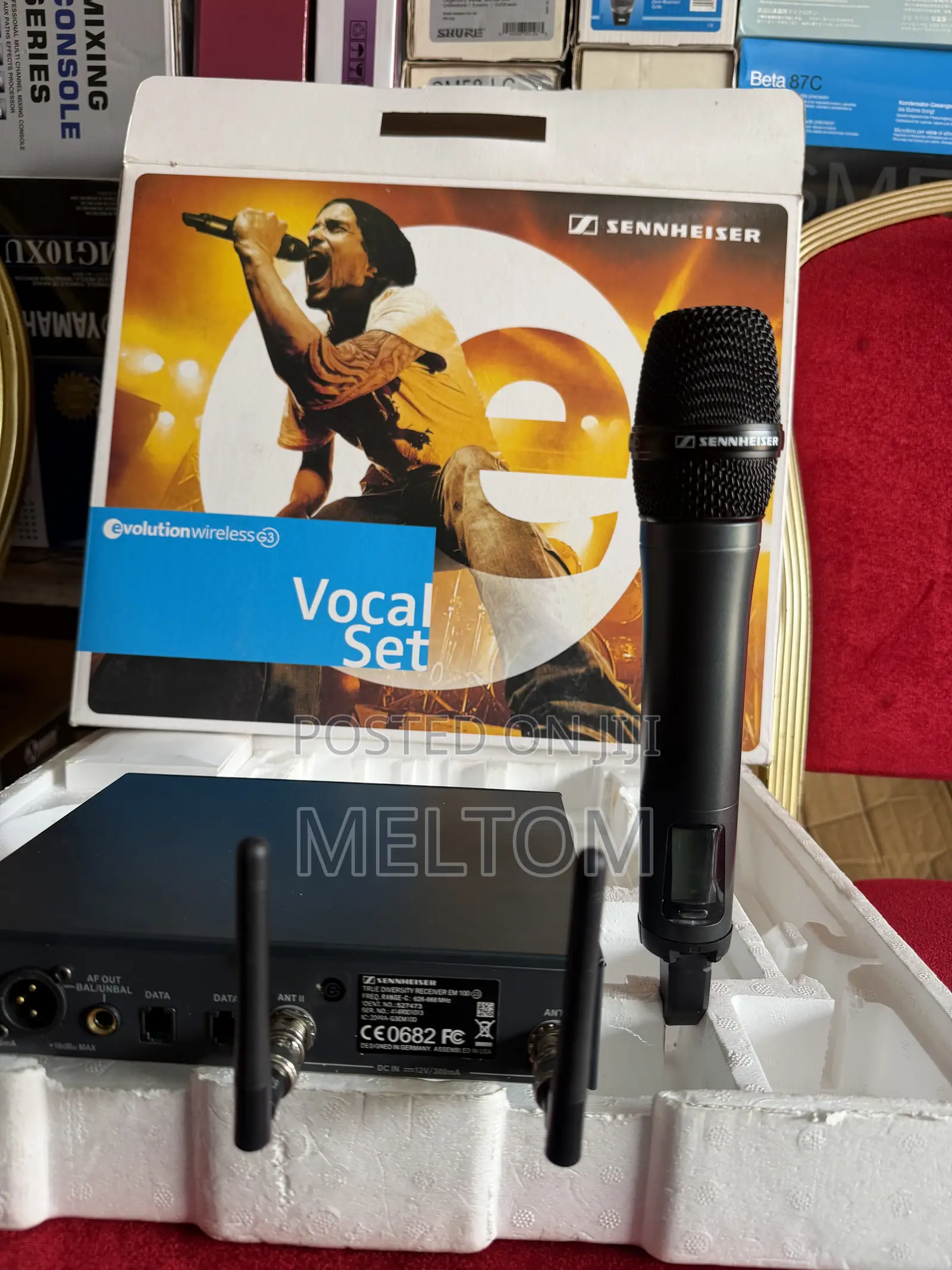 Sennheiser Ew100 G3 1in1 Handheld Wireless Microphone
