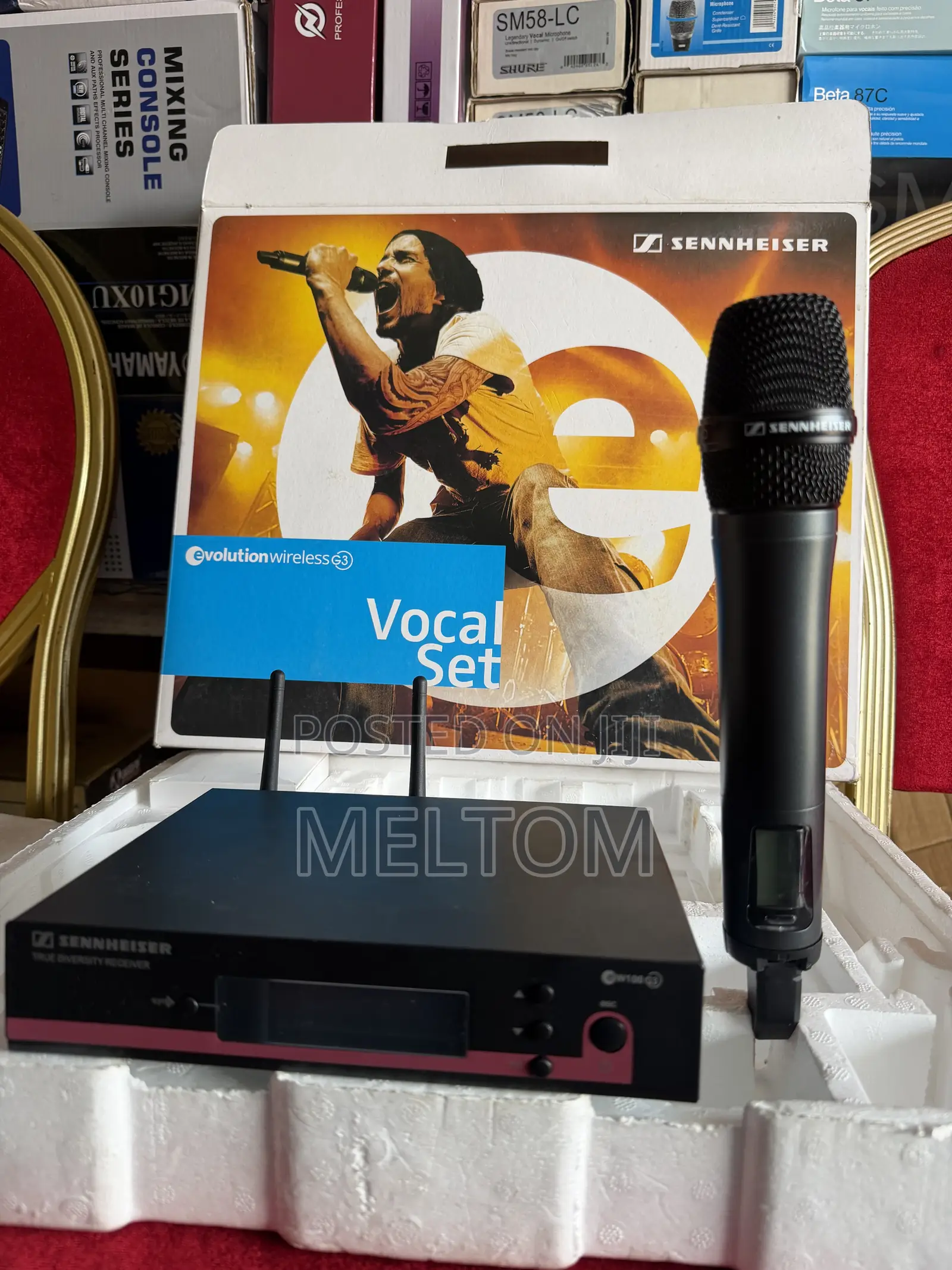 Sennheiser Ew100 G3 1in1 Handheld Wireless Microphone