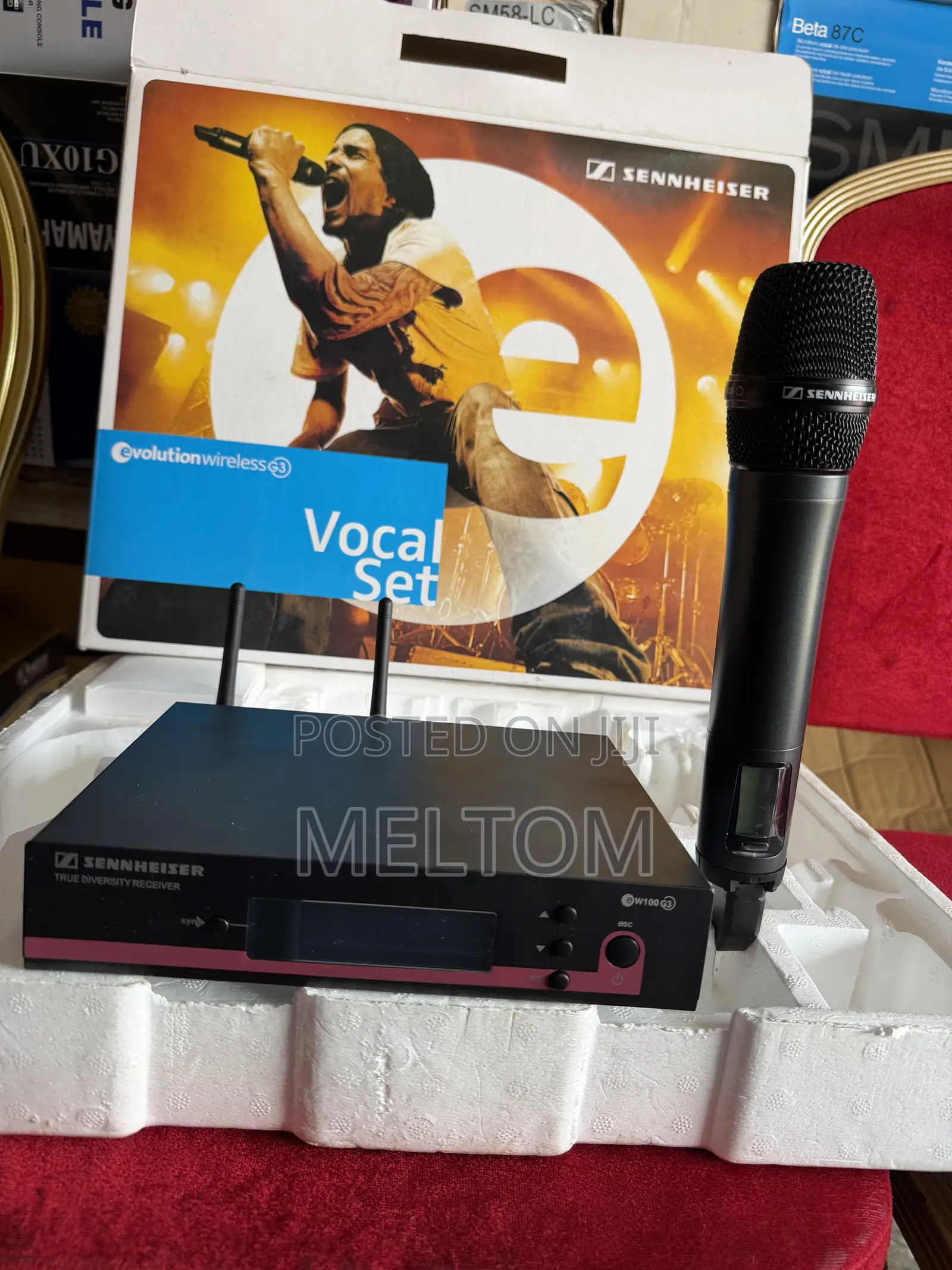 Sennheiser Ew100 G3 1in1 Handheld Wireless Microphone