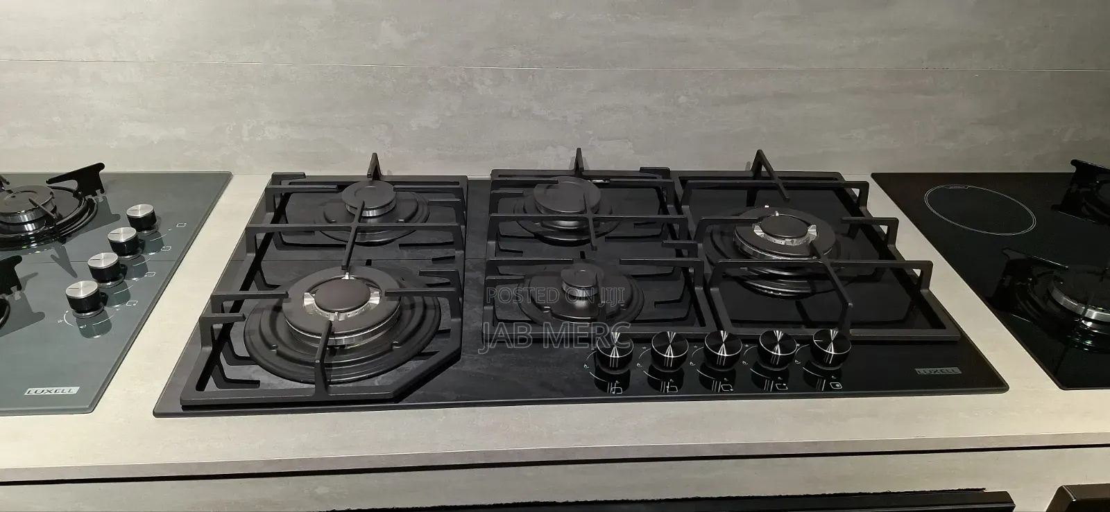 Promo Price 90cm 5 Gas Stove Cooker Built in Double Bigger Flames