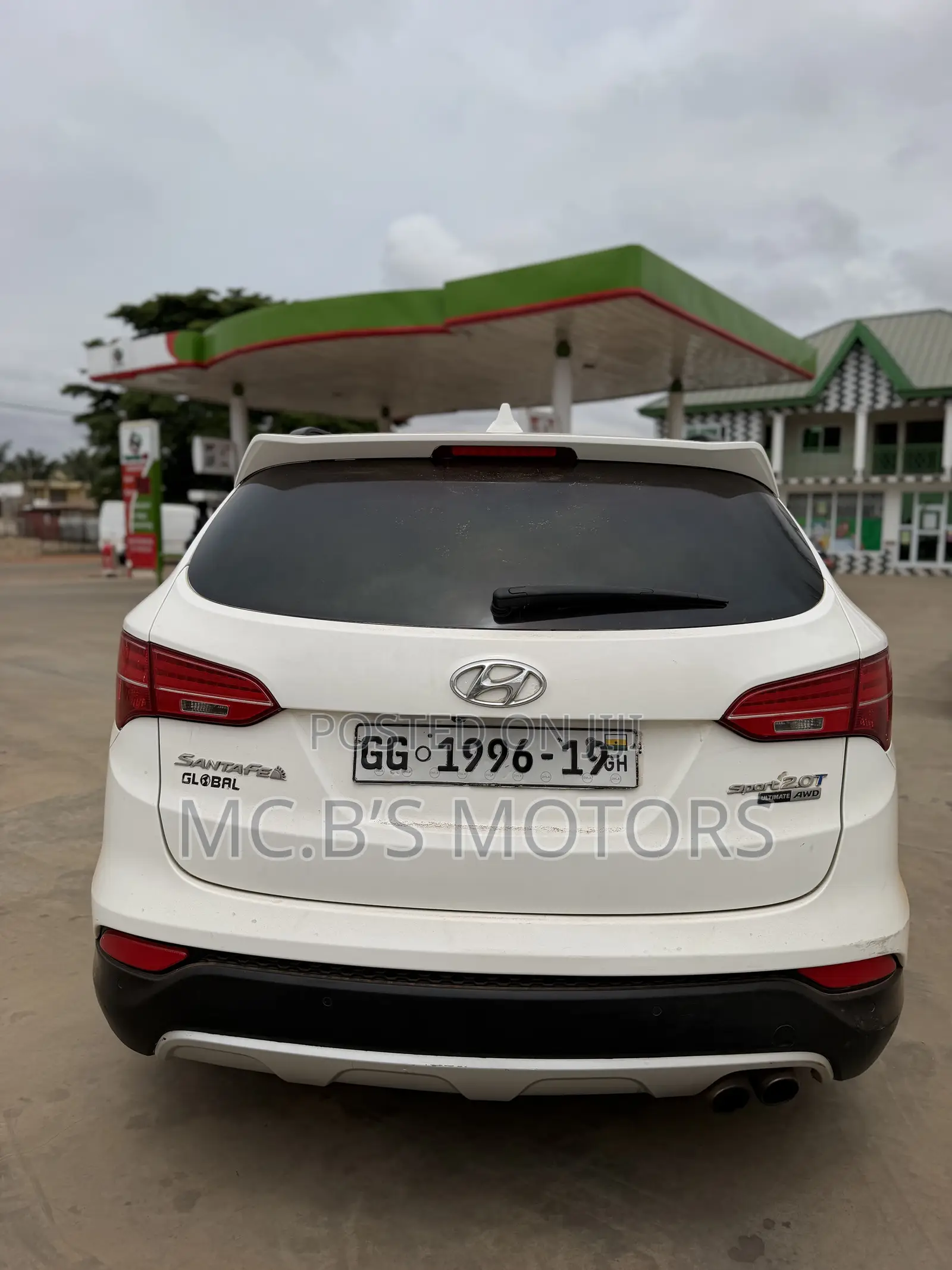 Hyundai Santa Fe 2019 White