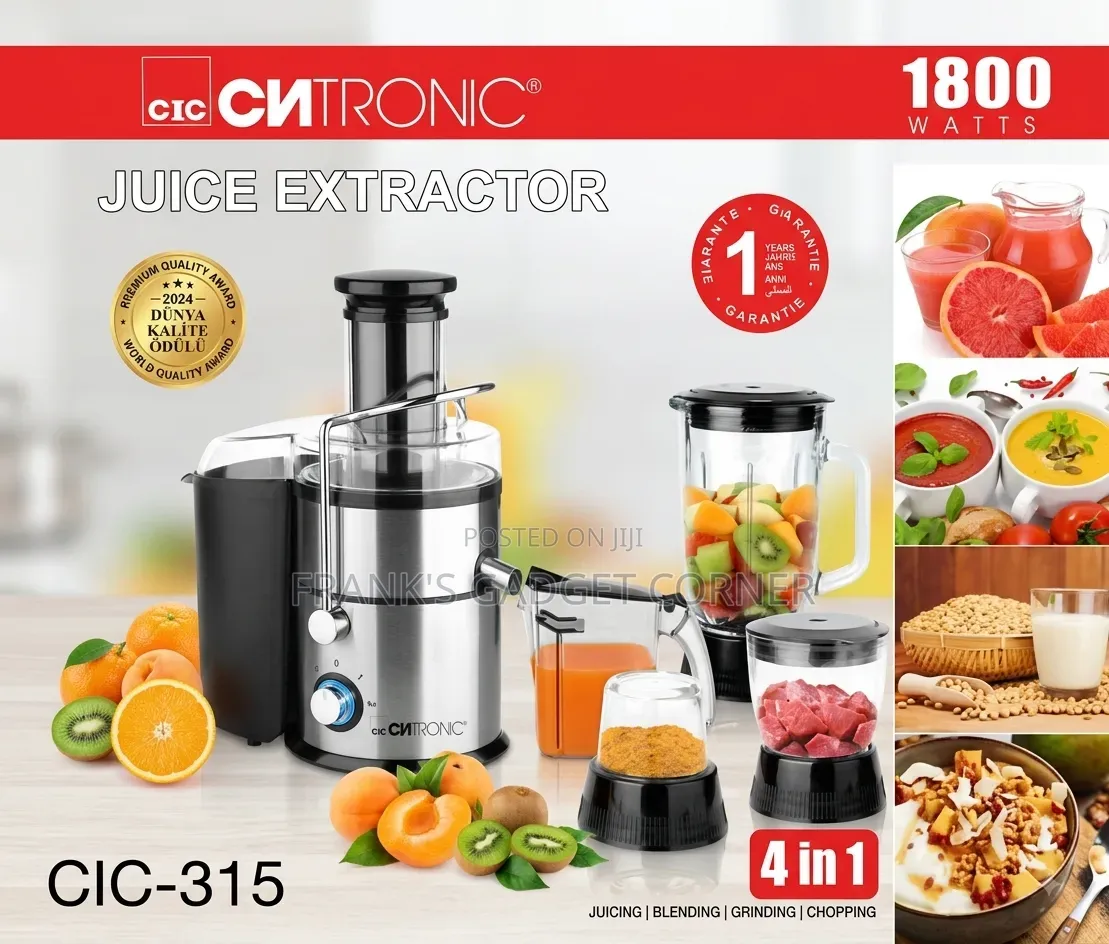 Cntronic 4-in-1 Juice Extractor