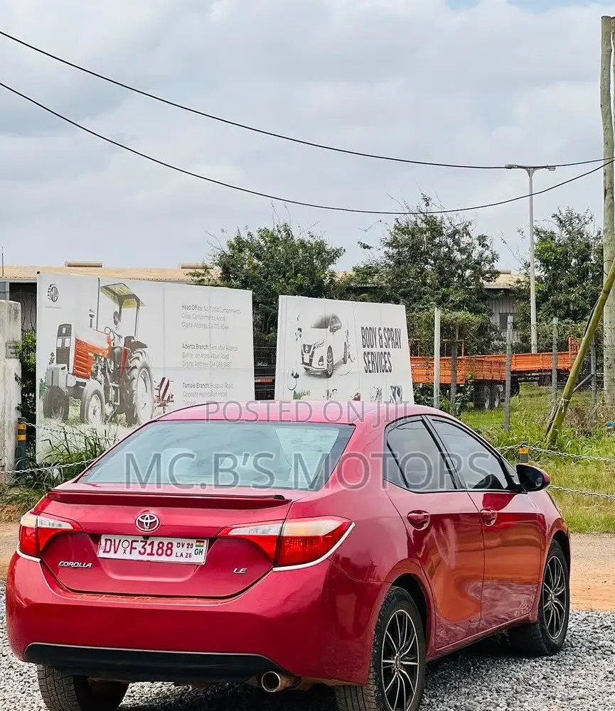 Toyota Corolla LE Eco 4dr Sedan (1.8L 4cyl CVT) 2016 Red