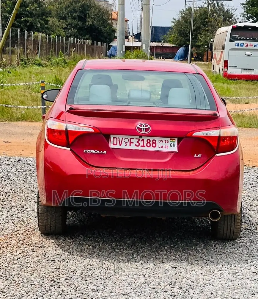 Toyota Corolla LE Eco 4dr Sedan (1.8L 4cyl CVT) 2016 Red