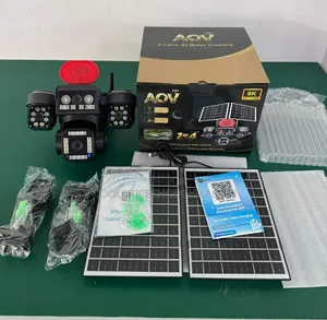 Powered Solar Panel Backed by a Rechargeable Battery App Monitoring.