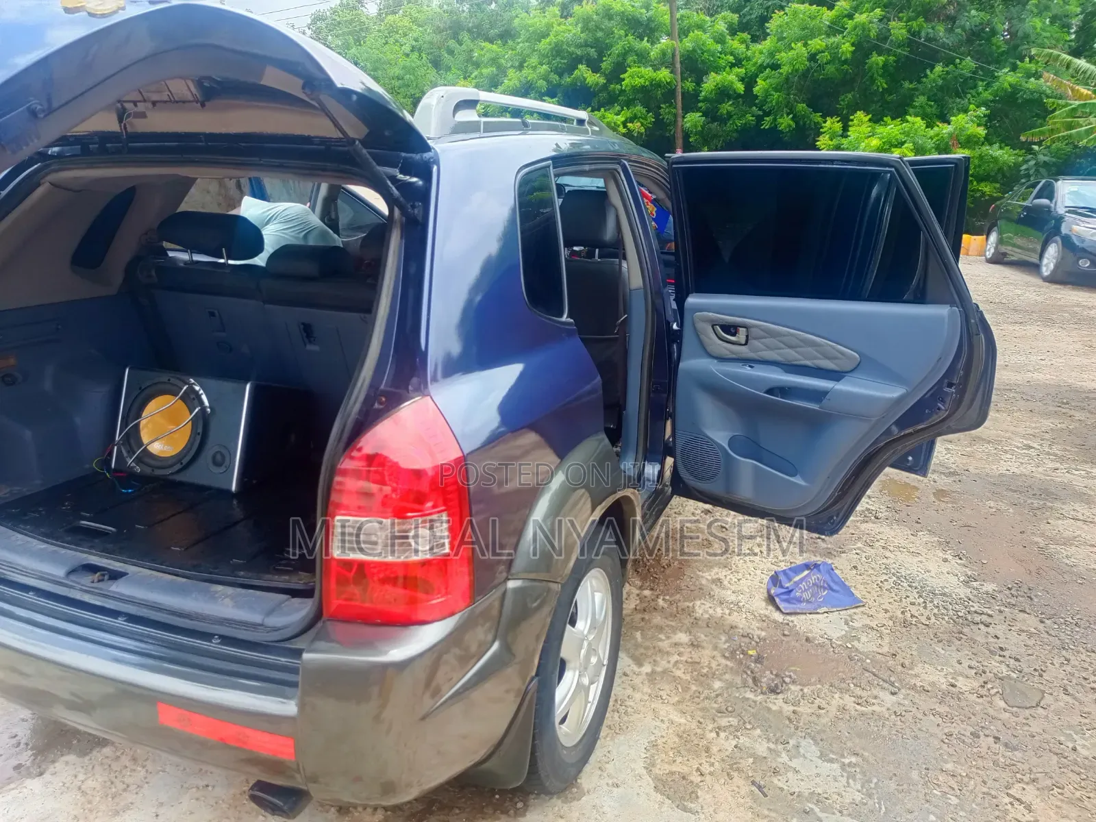 Hyundai Tucson 2006 Blue