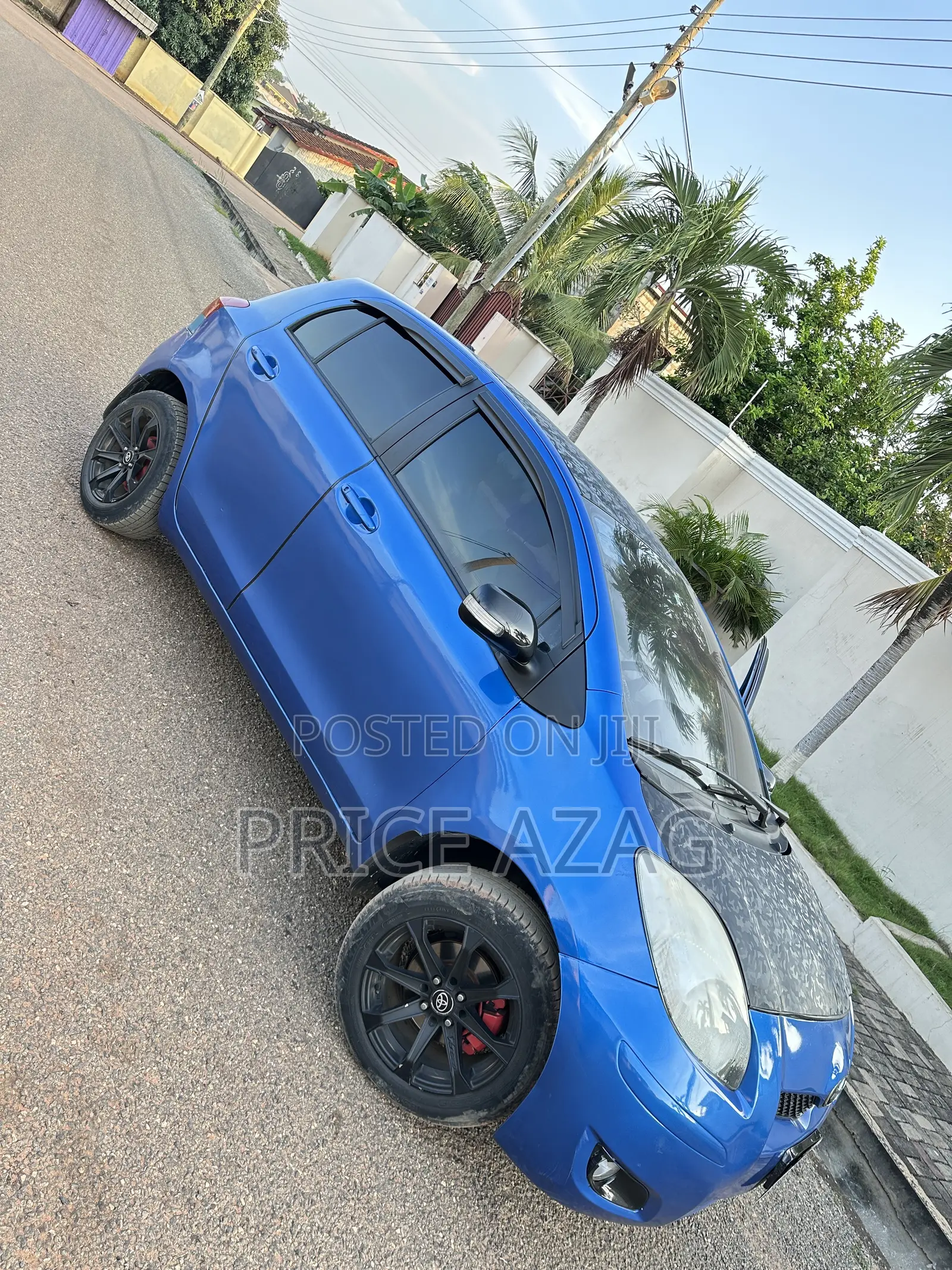 Toyota Vitz 1.3 AWD 3dr 2010 Blue