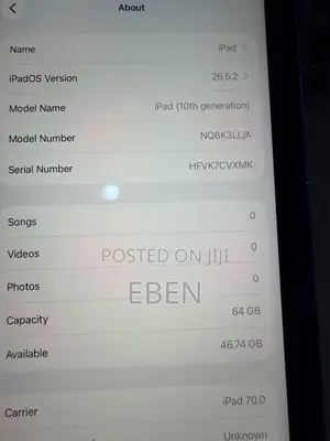 Apple iPad (2022) 64 GB Blue