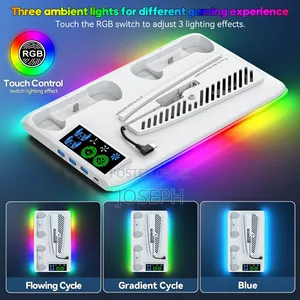 Ps5 Cooling and Charging Station RGB