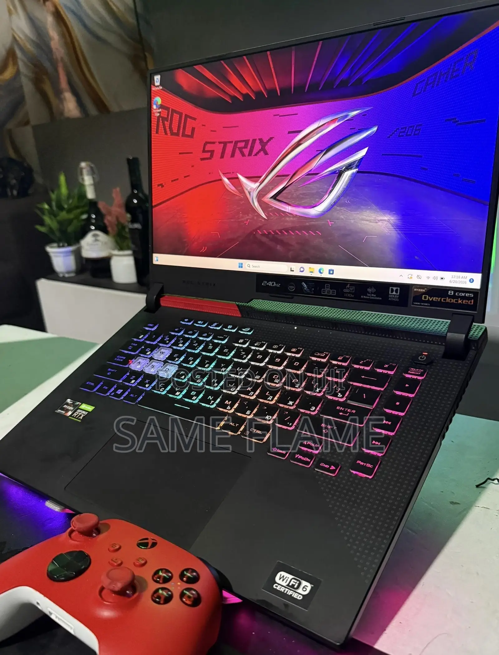 Laptop Asus ROG Strix SCAR Edition 16GB AMD Ryzen 9 SSD 512GB